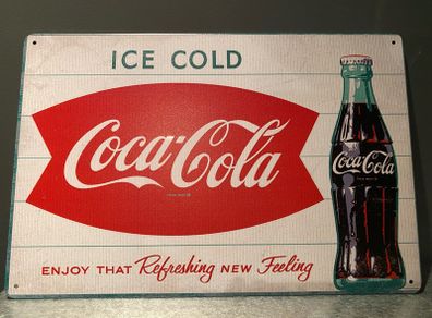 Coca Cola Tin Metal sign