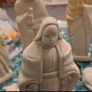 Vintage Hand carved soap stone nativity set Image 3