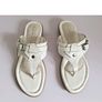 Hush Puppies Oni Nishi White Leather Toe Post Sandals UK3 EU36 Wide Fit BNIB  CAN POST Image 2