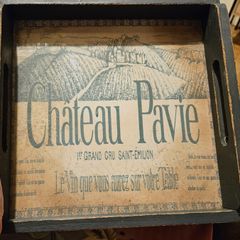 Small Square Wooden Tray