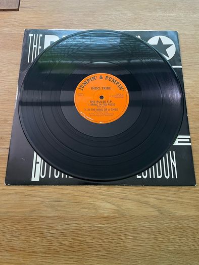 The Future Sound Of London / Indotribe - The Pulse 12" E.P. - 1991 Jumpin & Pumpin Records