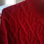Paul Costelloe red jumper 12 Image 6