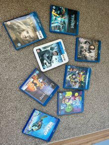 Blu-ray DVDs x8