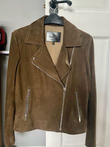 Massimo Dutti suede jacket like new