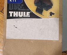 Thule Roof Bars Model 750 Foot Pack Fitting Kit