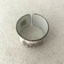 Vintage 1960s M Aichberger Vienna Enamel Napkin Ring Image 3