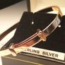 Sterling Silver Childs Bangle Image 10