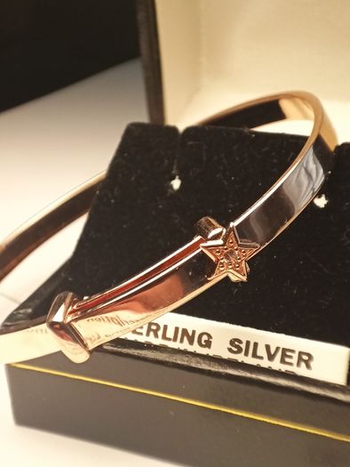 Sterling Silver Childs Bangle