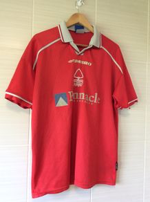 Nottingham Forest FC. Official Umbro Mens Home Jersey. Season 1998/2000. Original From The Time. Not A Modern Day Remake.