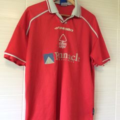 Nottingham Forest FC. Official Umbro Mens Home Jersey. Season 1998/2000. Original From The Time. Not A Modern Day Remake.