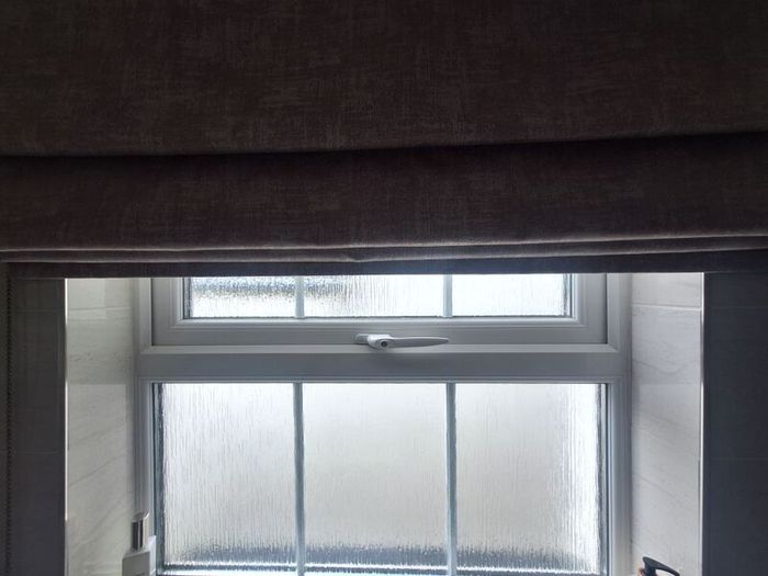 Roman blind.