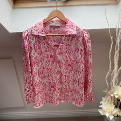 Paul Costelloe Satin Blouse