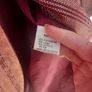The Aine Collection Burgundy Wool Blend Brocade Coat  UK 10 Image 4