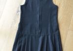 Girls grey school pinafore Age 5-6