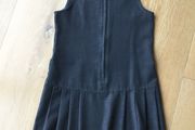 Girls grey school pinafore Age 5-6