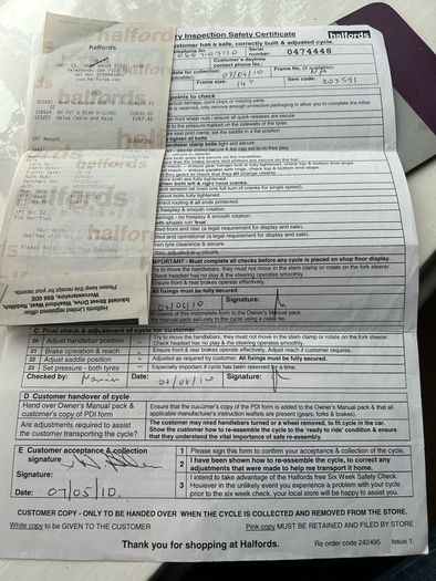 Apollo Kanyon MTB FS14 incl, receipt.