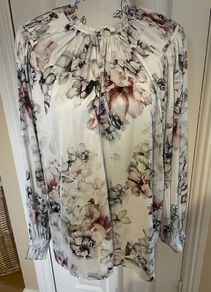 Witchery Floral Blouse - Size 10