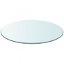 Table Top Tempered Glass Round 800 mm Image 3