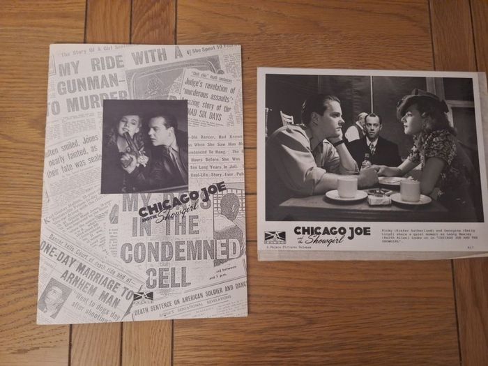 1990 Chicago Joe And The Showgirl Press Kit