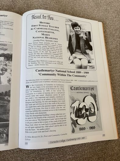 Rare Book of the History of Carmelite College in Castlemartyr, Cork