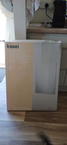 Unused (Mint) Brushed Stainless Steel (B&Q) 80cm x 60cm Kitchen Splashback