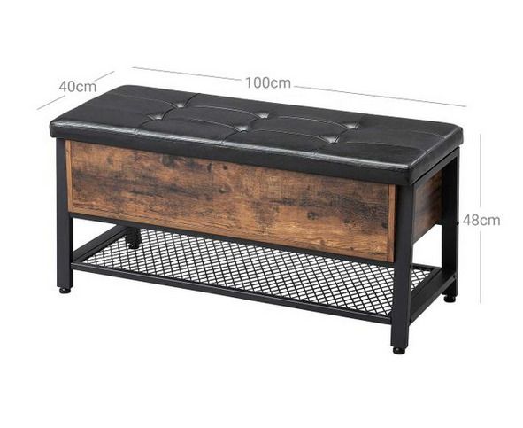 NEW 2 Lockers + Padded Bench - FREE P&P