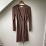 Fabienne Chapot 'Melissa' Long-Sleeve Ditsy Floral Wrap Dress S Image 3