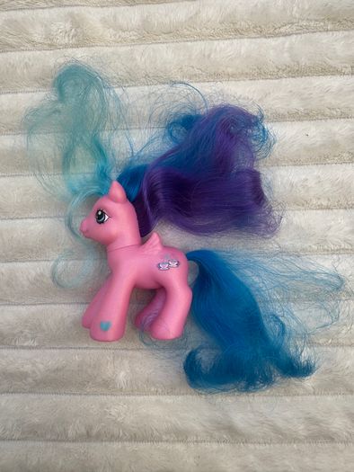 My Little Pony G3 Baby Mochanut 2006 Pegasus Pony approx. 10 cm. Used Please see photos