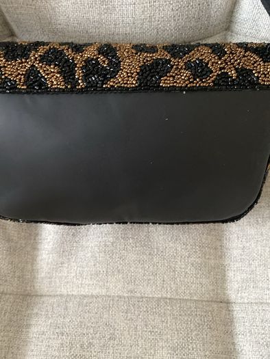 Beautiful beaded black/bronze black