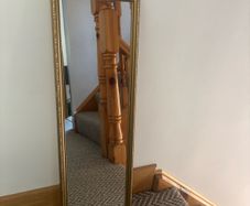 Skinny Vintage Mirror