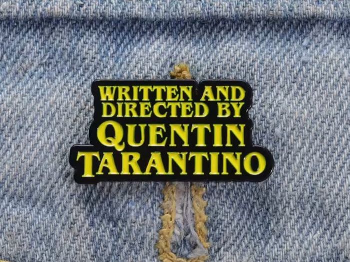 Quentin Tarantino Pin Badge