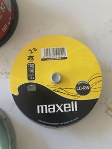 Blank DVDs (DVD+RW) On Spindle