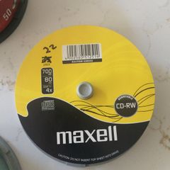 Blank DVDs (DVD+RW) On Spindle