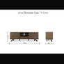 Arno Oak Smoked TV unit Image 9