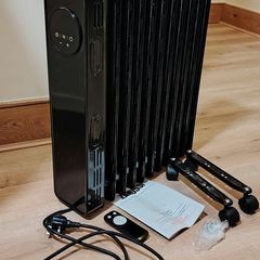 Zanussi Digital Oil Filled Radiator Boxed with Remote
