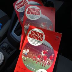 Manchester Utd Football programmes 1969/70