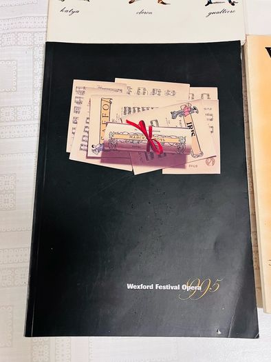 Wexford Opera Festival Books. 5 in All. 3 from the 1970's and 1 from the 90's.