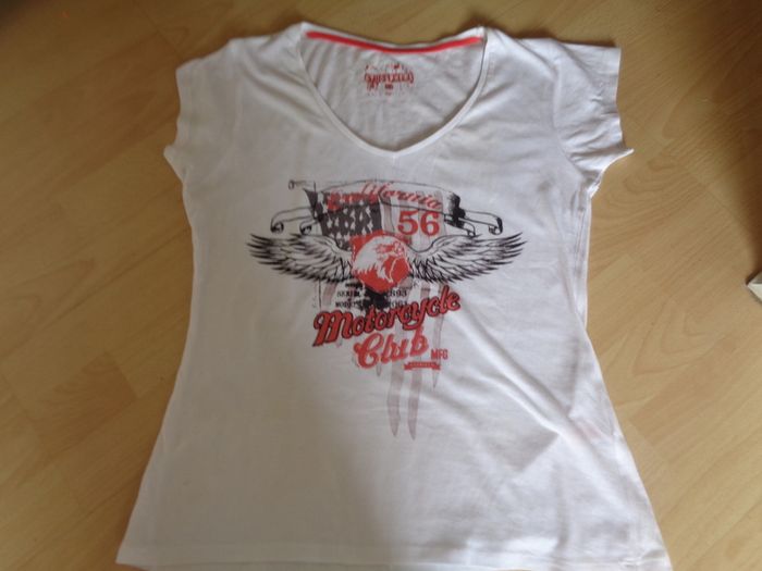 Ladies Motor Bike Club T - Shirt for Sale
