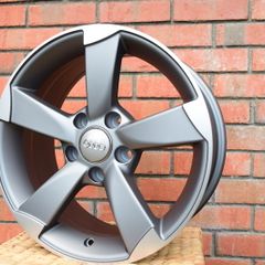 18" TT RS Type grey matt Alloy Wheels Vw Audi Seat Skoda 5x112