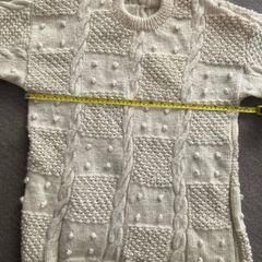 Aran Sweater-Handmade- 100% Wool
