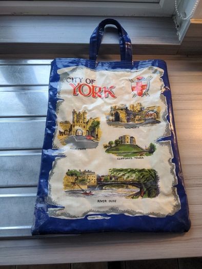 Vintage City Of York Sturdy Shopper Bag