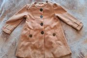 girls tan brown coat
