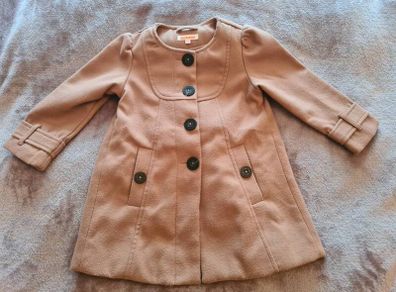 girls tan brown coat