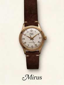 1960s Mirus 17Jewel men's watch