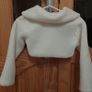 Faux Fur Girls Bolero coat Image 5
