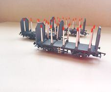 Model  Railway Br. Ota  Timber Wagons