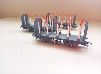 Model  Railway Br. Ota  Timber Wagons