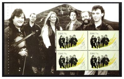 2006 Ireland Irish Music Altan Commemorative Stamp Booklet Pane Mint Never Hinged (MNH). (Hibernian HP172