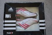 Football Boots Adidas F50.9 White/Red (2008) Size 8.5UK ALL