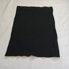 Zara Black Knit Skirt